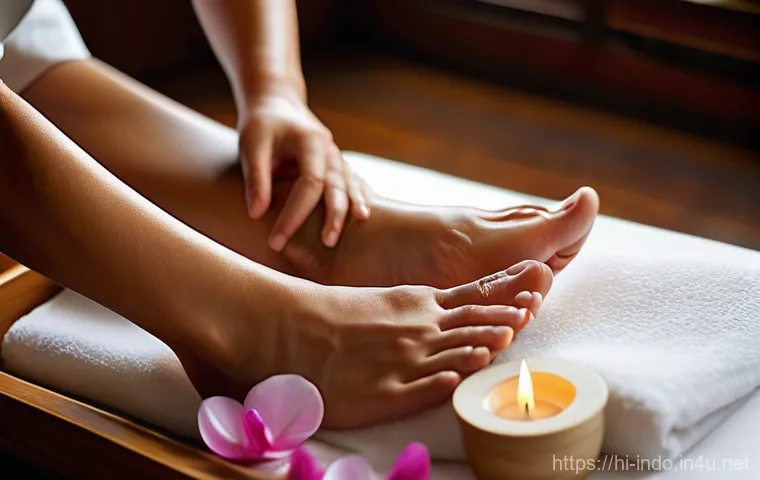 발리에서의 스파와 마사지 - **Prompt:** A serene and tranquil Balinese spa scene. A female client, gracefully draped in a soft, ...