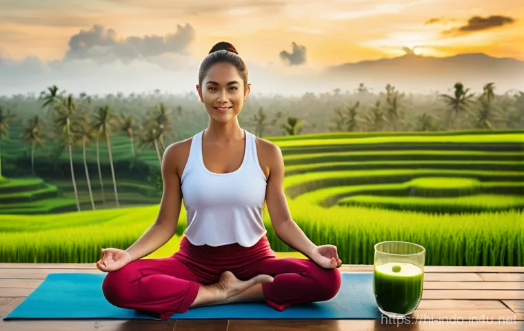 발리에서의 스파와 마사지 - **Prompt:** A close-up shot focusing on the hands of an experienced Balinese therapist performing a ...